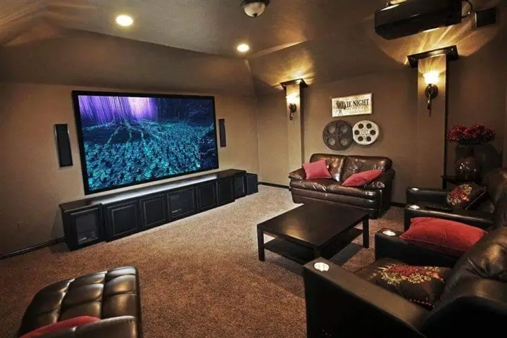 تجهيز سينما منزليه 0548385219 تصميم غرف سينما 5 سينما منزلية بالرياض
